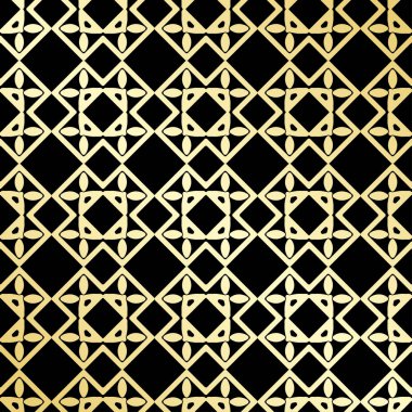 Süs duvar kağıdı, vektör lüks arka plan. Vintage çiçek desenli siyah altın gradyan ile.