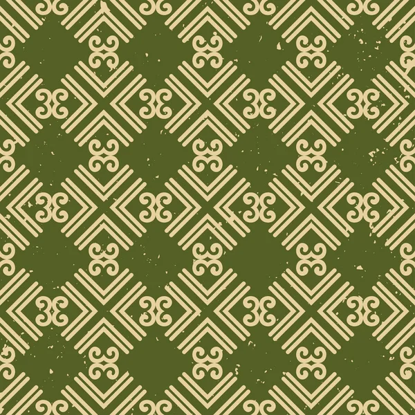 Süs grunge yeşil arka plan dokulu. Çizilmiş eski sorunsuz