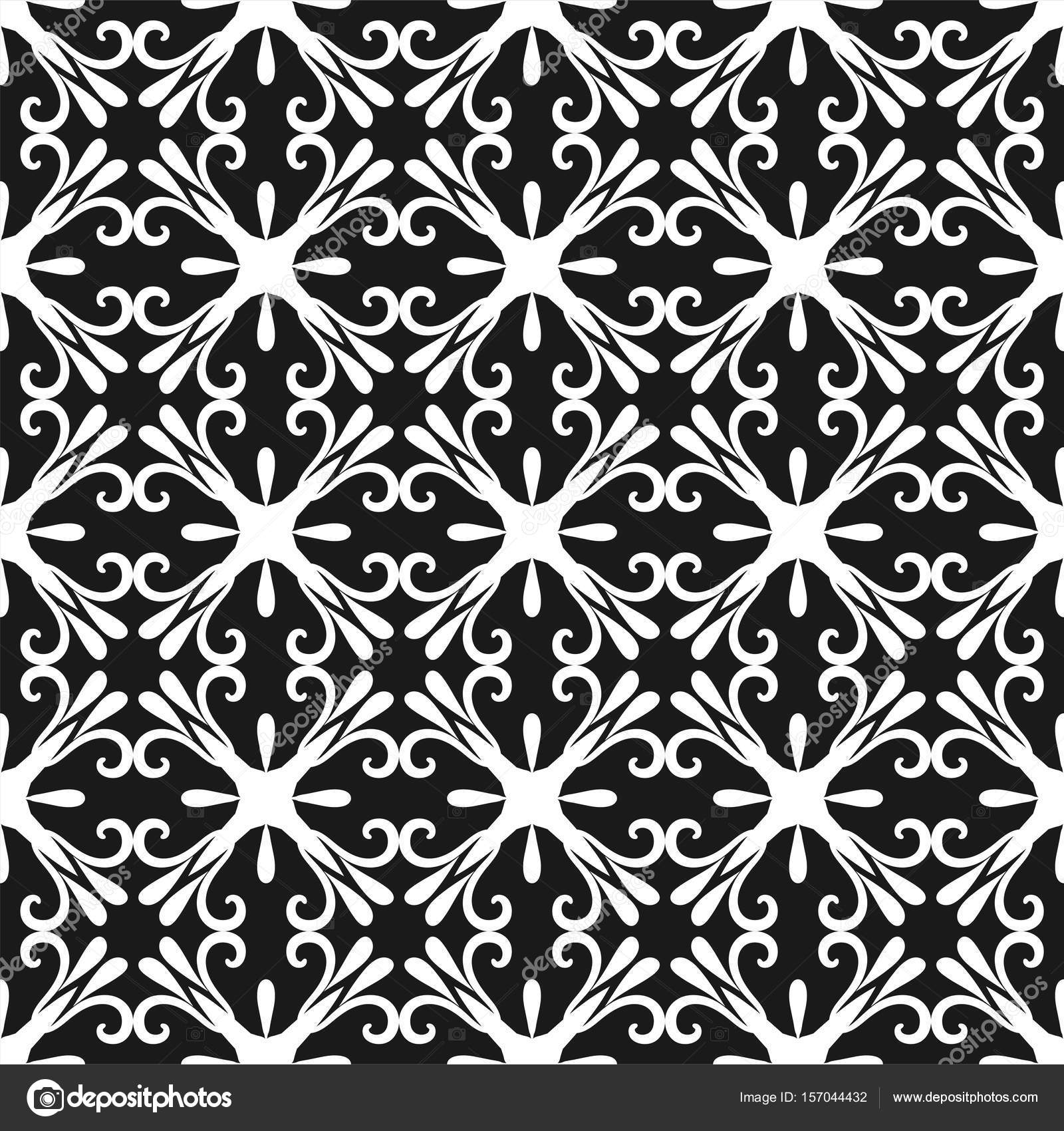 geometrischen abstrakten hintergrund nahtlose muster schwarz wei vektor illustration fr tapete - Tapete Schwarz Wei Muster geometrischen abstrakten hintergrund nahtlose muster schwarz wei vektor illustration fr tapete - Tapete Schwarz Wei Muster