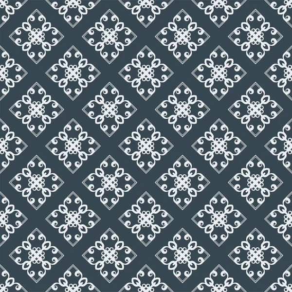 Vecteur classique motif ornemental vintage. Fond abstrait sans couture avec des éléments répétitifs — Image vectorielle