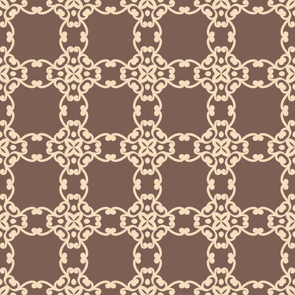 Vintage motif ornemental sans couture. Peut être utilisé pour le papier d'emballage, papier peint, tissu, textile, tissu huilé, carrelage et autre conception . — Image vectorielle