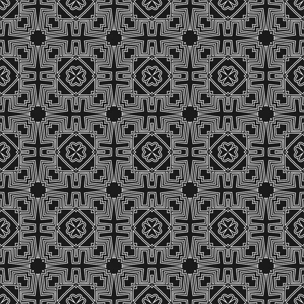 Dikişsiz soyut dekoratif desen. Tasarım şablonu