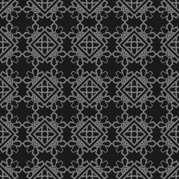 Dikişsiz soyut dekoratif desen. Tasarım şablonu