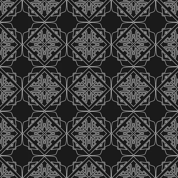 Dikişsiz soyut dekoratif desen. Tasarım şablonu