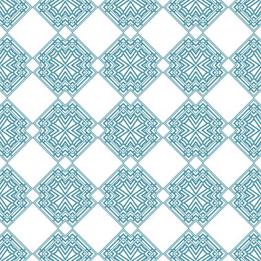 Dekoratif art deco seamless modeli. Tasarım şablonu. Vektör çizim eps10