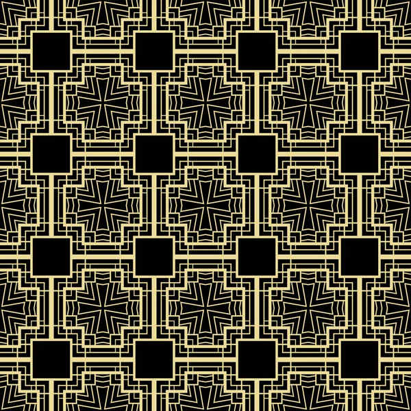 Dekoratif art deco seamless modeli. Tasarım şablonu. Vektör çizim eps10