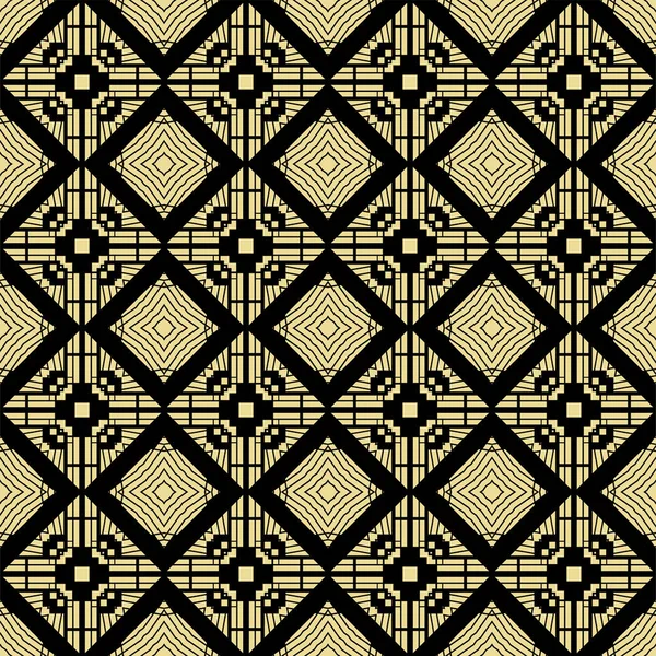 Deco arte ornamental patrón sin costuras. Plantilla para diseño. Ilustración vectorial eps10 — Archivo Imágenes Vectoriales