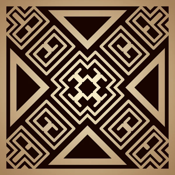 Altın art deco süs arka plan. Tasarım şablonu. Vektör çizim eps10