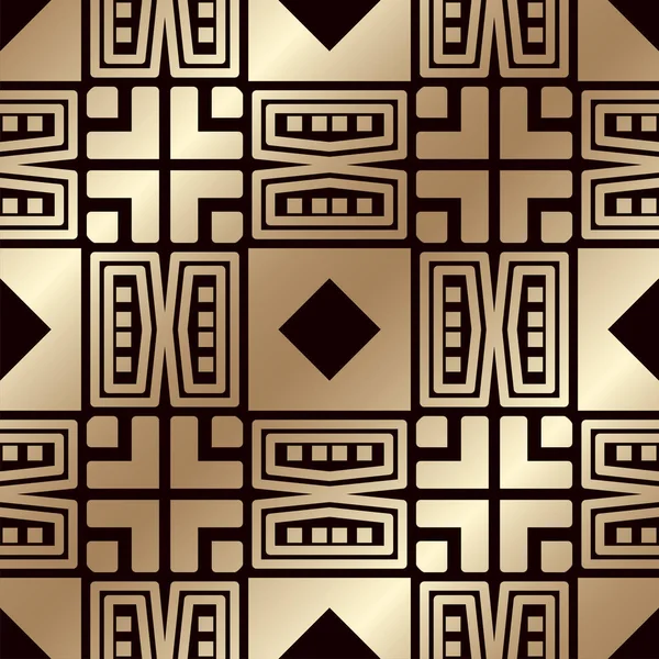 Art deco vintage seamless modeli. Tasarım şablonu. Vektör çizim eps10