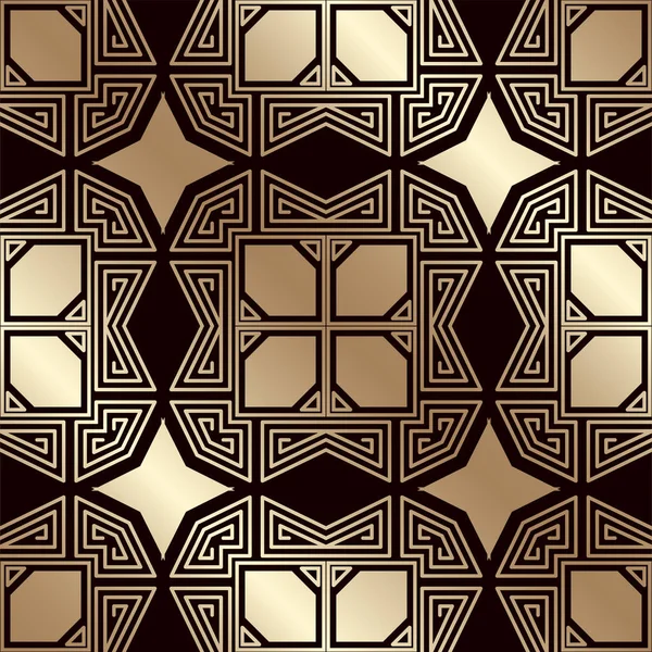 Art deco vintage seamless pattern. Template for design. Vector illustration eps10 — Stock Vector