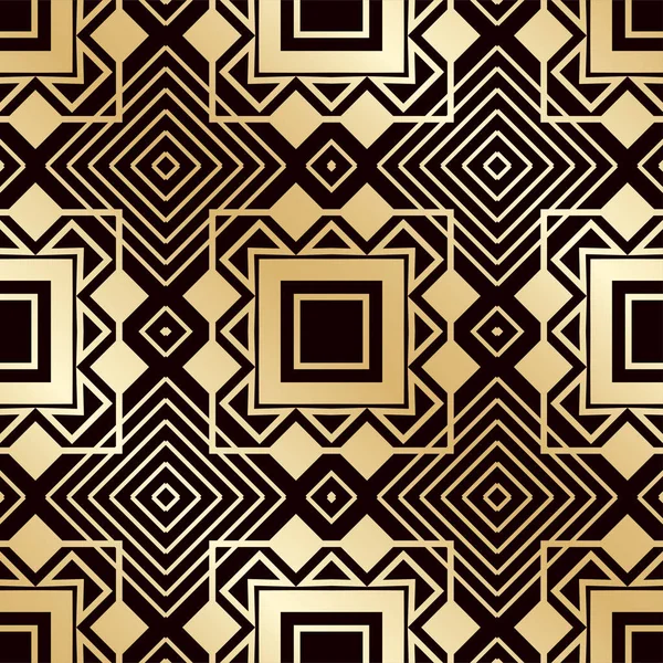 Art deco vintage seamless modeli. Tasarım şablonu. Vektör çizim eps10