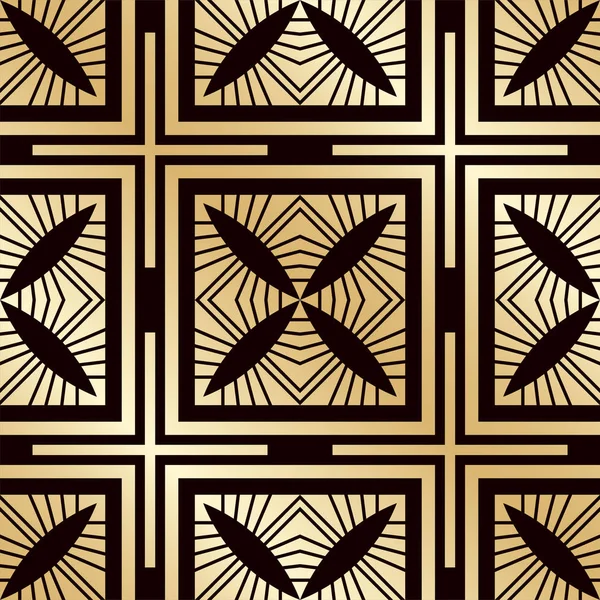 Art deco vintage seamless modeli. Tasarım şablonu. Vektör çizim eps10