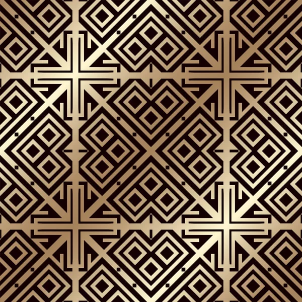 Art deco vintage seamless modeli. Tasarım şablonu. Vektör çizim eps10