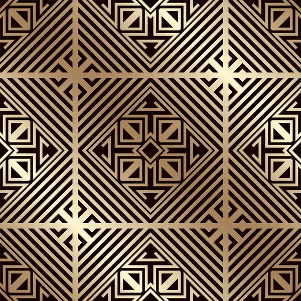 Art deco vintage seamless modeli. Tasarım şablonu. Vektör çizim eps10