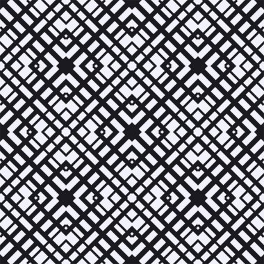 Art deco vintage seamless modeli. Tasarım şablonu. Vektör çizim eps10