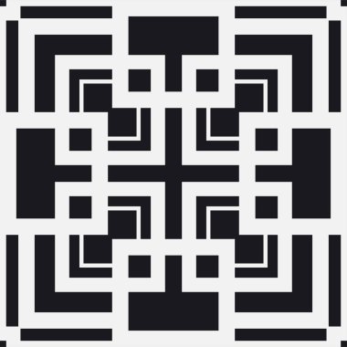 Siyah-beyaz sanat deco süs arka plan. Tasarım şablonu. Vektör çizim eps10