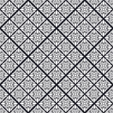 Süs seamless modeli. Tasarım şablonu. Vektör çizim