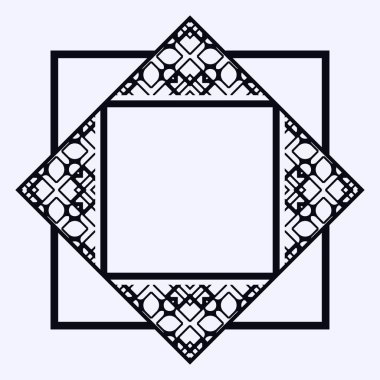 Art Deco çerçeve kenarlığı