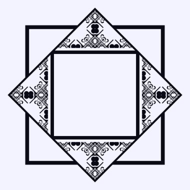 Art Deco çerçeve kenarlığı