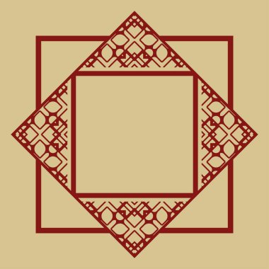 Art Deco çerçeve kenarlığı