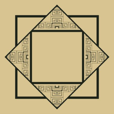 Art Deco çerçeve kenarlığı