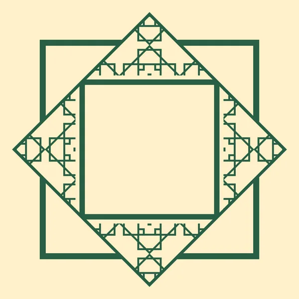 Граница в стиле ар-деко — стоковый вектор