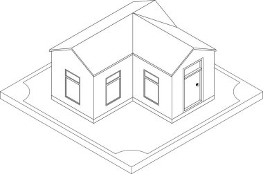 İzometrik evin dağılımı