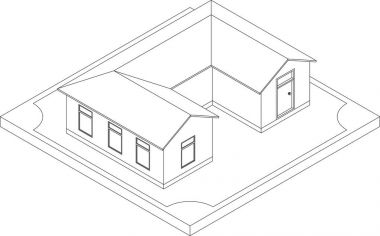 İzometrik evin dağılımı