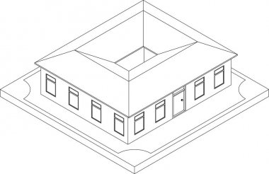İzometrik evin dağılımı