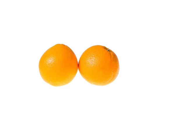 Tangerinas suculentas frescas em branco brilhante - dieta de vitamina . — Fotografia de Stock