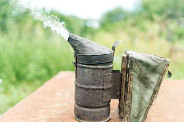 Arıları dezenfekte etme teknolojisi. Güvenli bal üretimi için sarhoş edici duman.