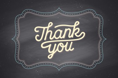 Eski vintage kare metin çok teşekkür ederim