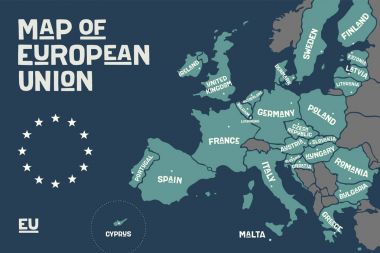 Avrupa Birliği ülke adları ile