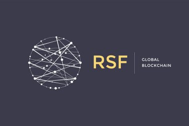 Blockchain teknoloji için logo