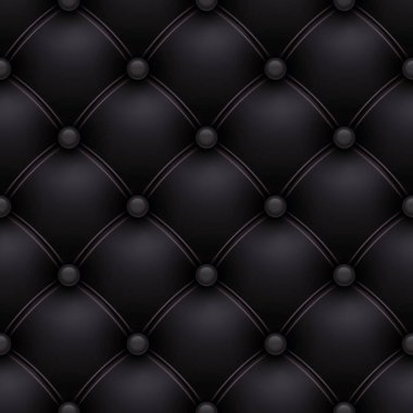Vektör siyah döşeme ile seamless modeli