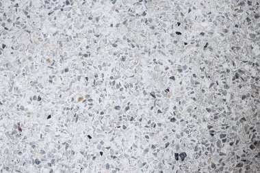Doku, arka plan için Terrazzo Mermer yüzey zemin taş duvar
