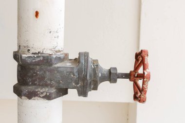 Pas endüstriyel musluk boru su vanası sıhhi tesisat çelik kadar kapatın