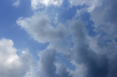 büyük bulut ve raincloud sanat doğa ile mavi gökyüzü 