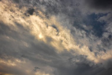 büyük bulut ve raincloud sanat doğa ile mavi gökyüzü 