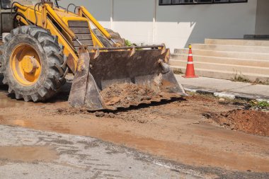 Boru su Onar'çalışma Ekskavatör