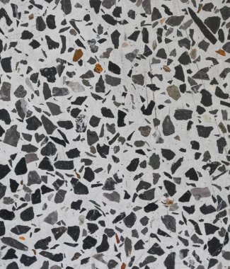 taş duvar doku, Terrazzo kat arka plan.