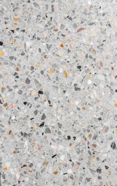 Stenen muur textuur, Terrazzo vloer achtergrond — Stockfoto