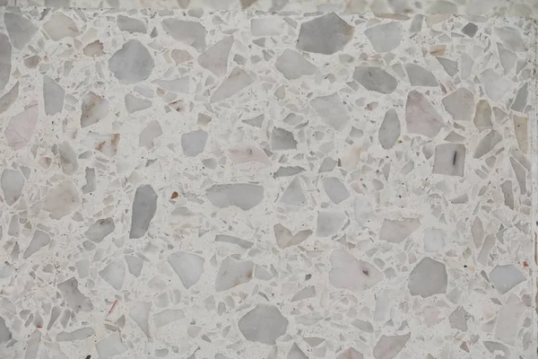 Textura de pared de piedra, suelo de mármol de terrazo para fondo . —  Fotos de Stock