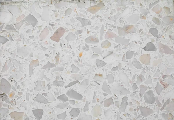 Texture de mur en pierre, Sol de surface en marbre Terrazzo pour fond — Photo