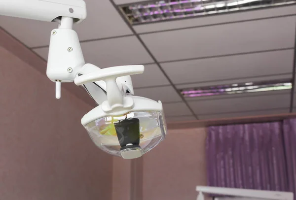 Lampan medicinsk utrustning Välj fokus med kort skärpedjup — Stockfoto