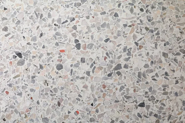 Текстура каменной стены, фон пола Terrazzo . — стоковое фото