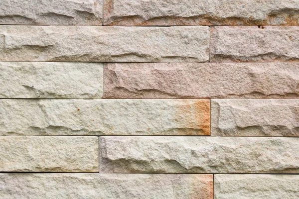 Sandstone Brick Wall Texture Background Pattern Color — Stock Photo, Image