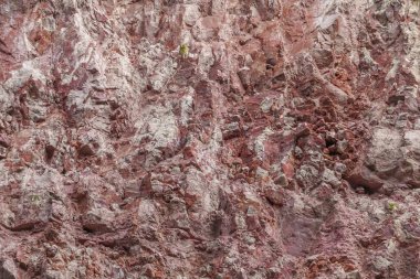 Stone cliff dağ dokusu, kaya zemininin yüzey uçurumu.