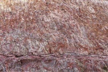 Stone cliff dağ dokusu, kaya zemininin yüzey uçurumu.