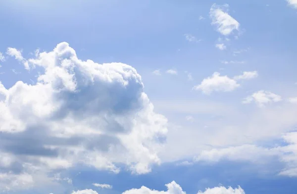 Blauwe Hemel Cloud Mooie Kleurrijke Natuur Met Kopie Ruimte Voor — Stockfoto